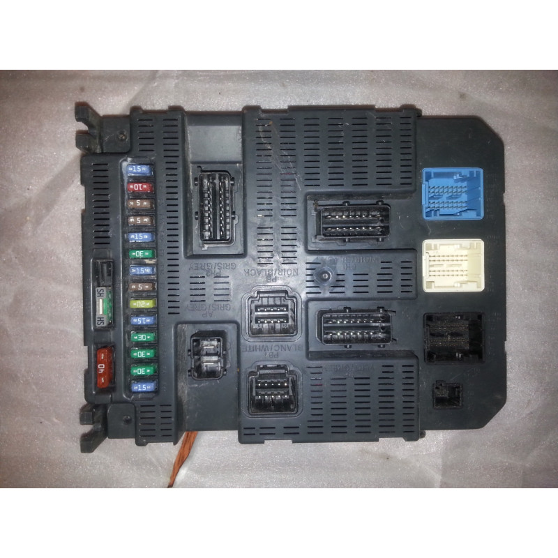 9663798480 Peugeot 207 Body Computer Fuse Box 2005-2010