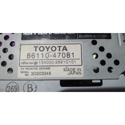 86110-47081 Toyota Prius Information Display Screen 2004-2009