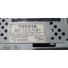 86110-47081 Toyota Prius Information Display Screen 2004-2009