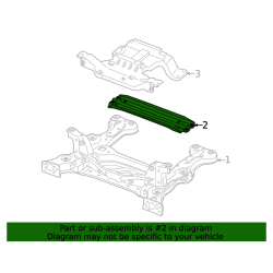 1EA411303AE Volkswagen ID.3 Subframe Assembly 2021-2024 1EA820034B