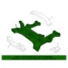 1EA411303AE Volkswagen ID.3 Subframe Assembly 2021-2024 1EA820034B