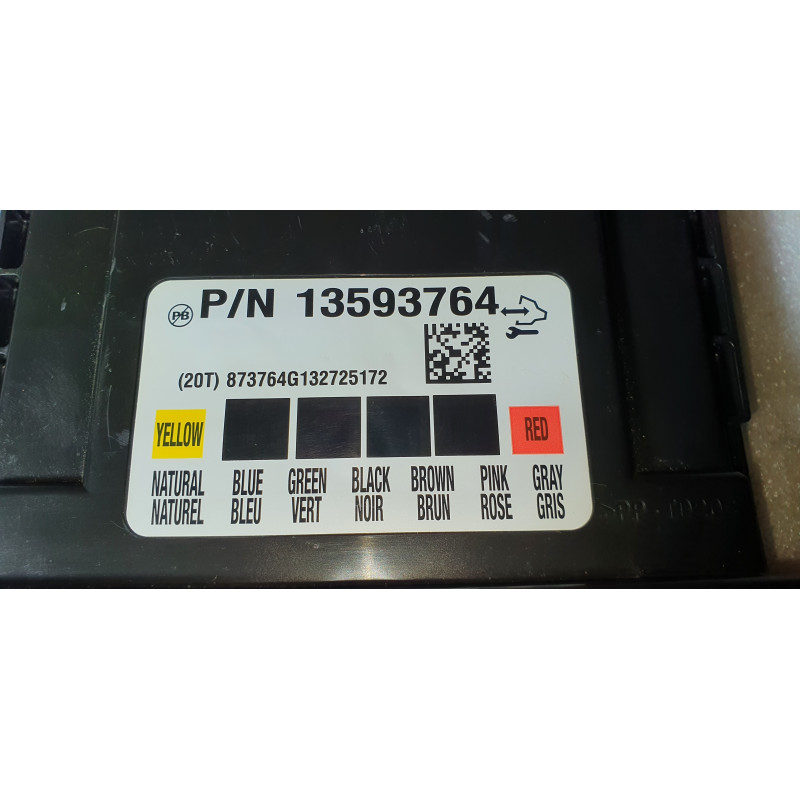 13593764 Cadillac CTS Body Computer Control Module 2014-2017