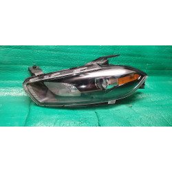 68083911AG Dodge Dart Left Xenon Black Headlight 2013-2016