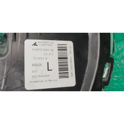 68274625AA Dodge Dart Left Halogen Black Headlight 2013-2016