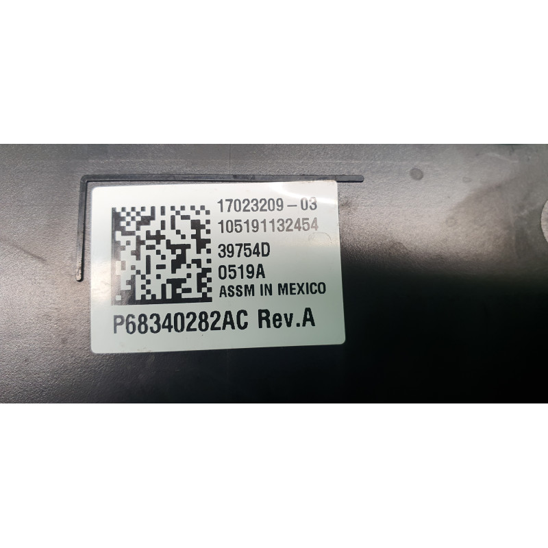 68340282AC Dodge Ram 1500 Climate Control Radio Panel 2019-2024