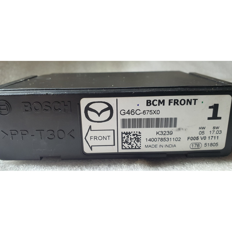 G46C-675X0 Mazda 3 Body Control Module 2013-2017