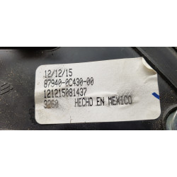 87940-0C430 Toyota Tundra Left Blind Spot Heated Chrome Mirror 2011-2021
