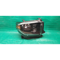 81110-0C140 Toyota Tundra Right Full LED Black Headlight 2018-2021