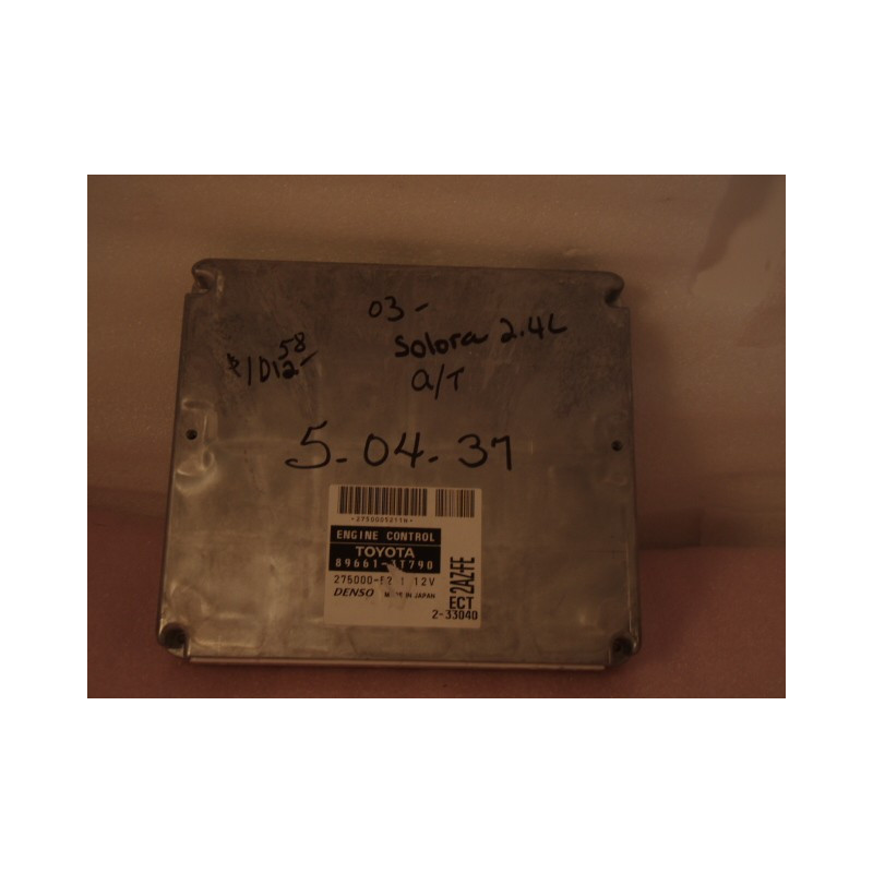 89661-3T790 Toyota Camry ECM Engine Computer 2002-2004