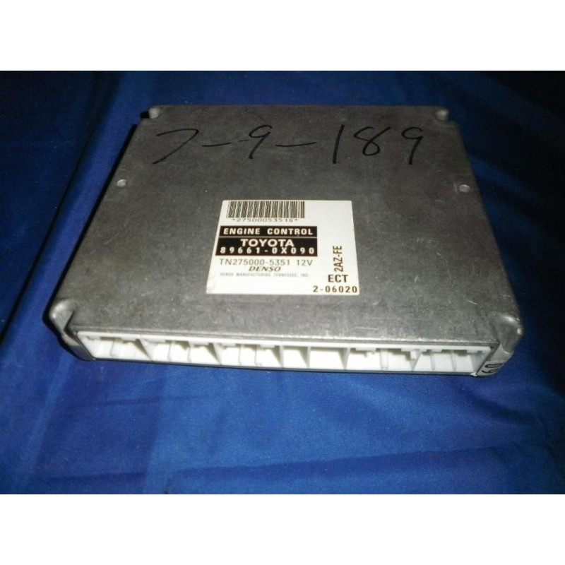89661-0X090 Toyota Solara ECM Engine Computer 2002-2003
