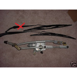 9171901 Volvo XC70 Windshield Wiper Motor Arms 2000-2007
