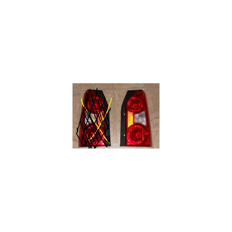 Nissan Xterra Right Tail Lamp 2006-2008