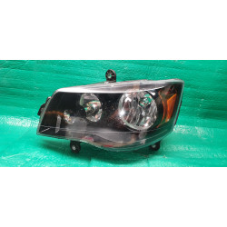 68206501AC Chrysler Town & Country Left Black Headlight 2014-2018
