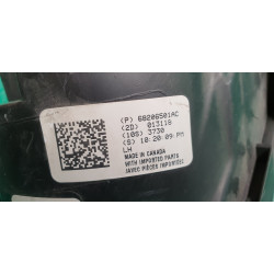 68206501AC Chrysler Town & Country Left Black Headlight 2014-2018