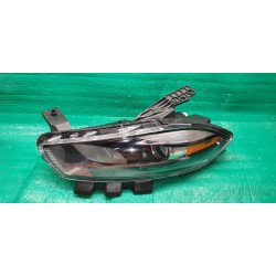 68085141AK Dodge Dart Left Halogen Black Headlight 2013-2016