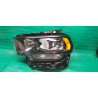 68406277AD Dodge Ram 2500 Left Base Black Halogen Headlight 2019-2024