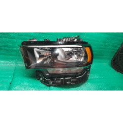 68406277AD Dodge Ram 2500 Left Base Black Halogen Headlight 2019-2024