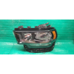 68406277AD Dodge Ram 2500 Left Base Black Halogen Headlight 2019-2024
