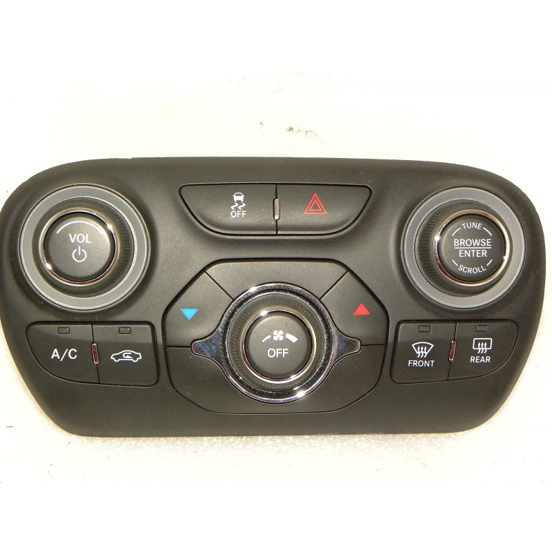 05091141AE Dodge Heater AC HVAC Climate Radio Skid Traction Control Panel