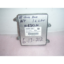 96440897 Chevrolet Aveo engine control module (ECM) 2007