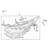 92151-L0100 Hyundai Sonata Left Headlight Bracket 2020-2023
