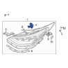 92154-L0100 Hyundai Sonata Right Headlight Upper Bracket 2020-2023
