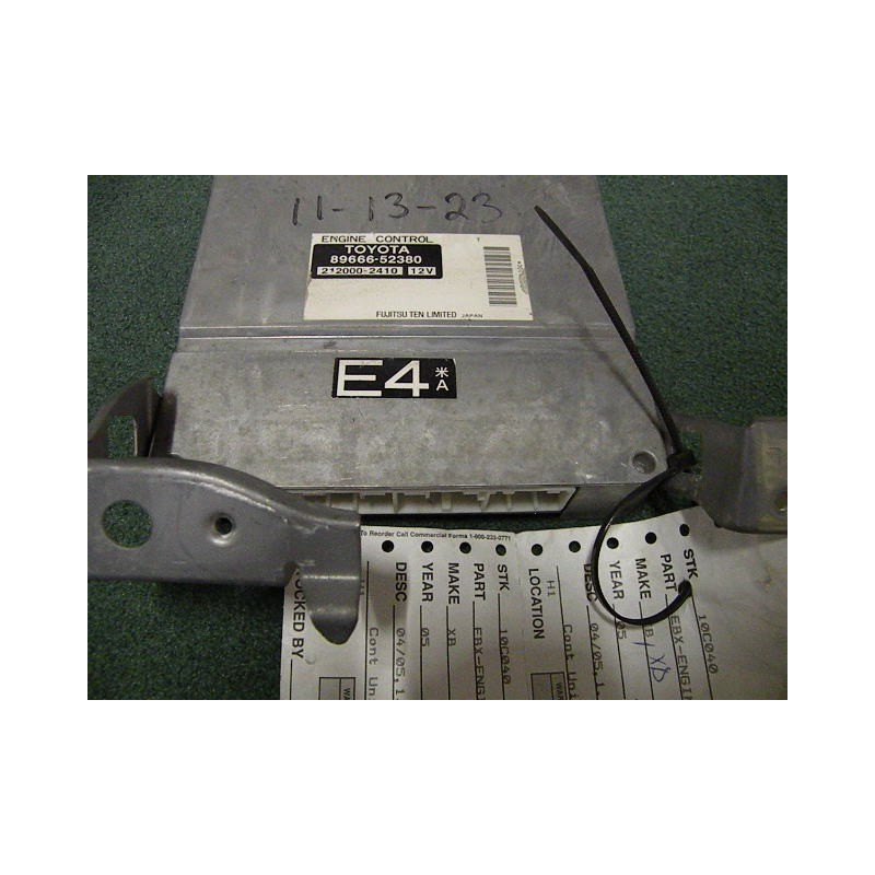 89666-52380 Scion xB Engine ECM PCM ECU Computer 2005