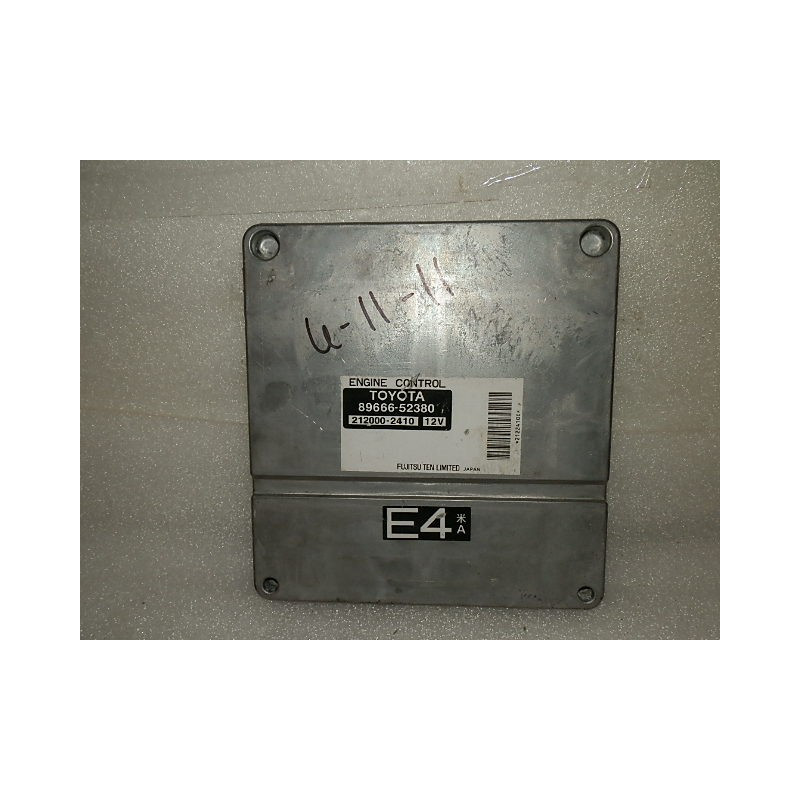 89666-52380 Scion xB Engine ECM PCM ECU Computer 2005