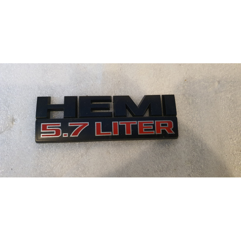 68149700AA Dodge RAM Hemi 5.7L Name Plate Logo Emblem 2011-2018