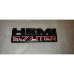 68149700AA Dodge RAM Hemi 5.7L Name Plate Logo Emblem 2011-2018