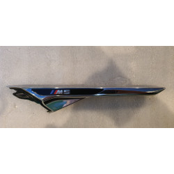 8063205 BMW 5 Series Left Fender Chrome Trim Bezel Molding 2016-2023