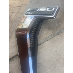 ML34-16B115-AC Ford F-150 Left Chrome Fender Badge 2021-2024