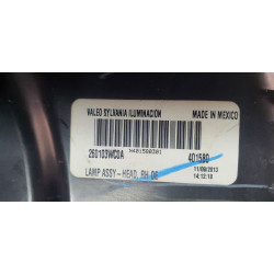 26010-3WC0A Nissan Versa Note Right Halogen Headlight 2014-2016