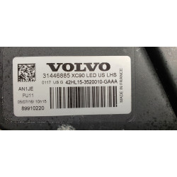 31446885 Volvo XC90 Left Full LED Adaptive AFS Headlight 2016-2019 31677036
