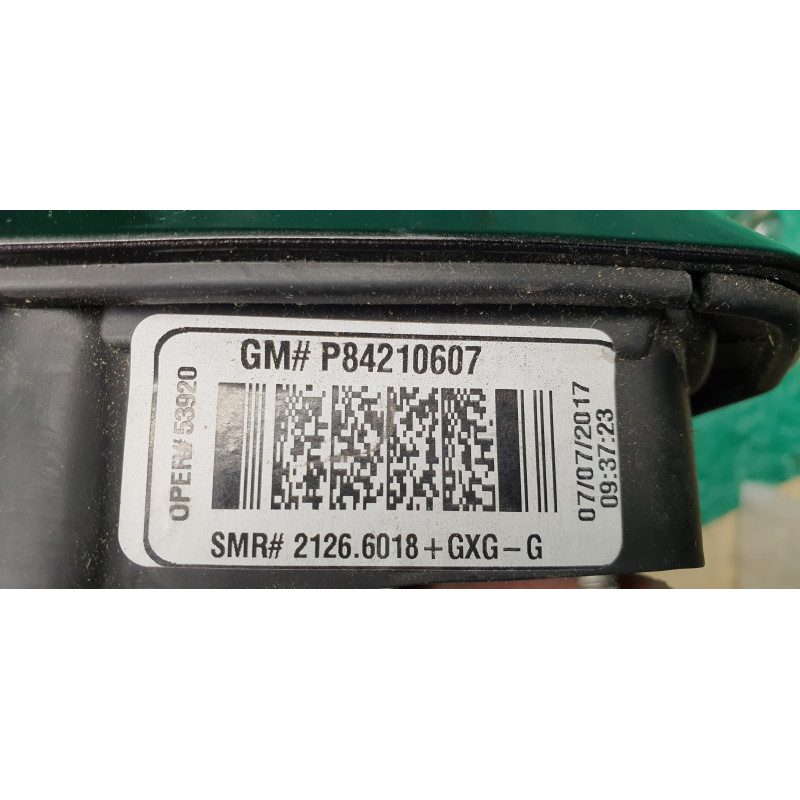 84210607 Cadillac XT5 Right Camera Blind Spot Heated Turn Mirror 2017-2020