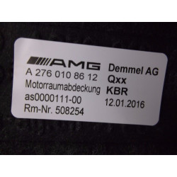 A2760108612 Mercedes-Benz C-Class Engine Cover 2016-2023