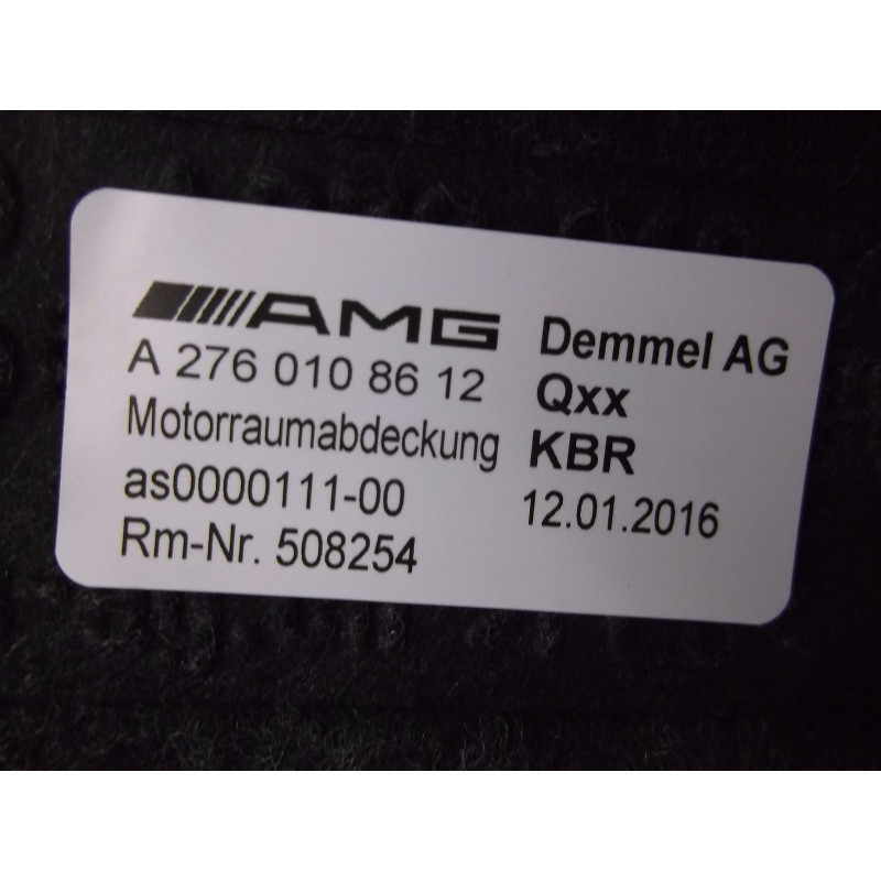 A2760108612 Mercedes-Benz C-Class Engine Cover 2016-2023