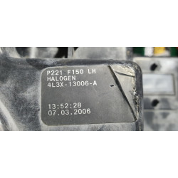 4L3X-13006-A Ford F-150 Left Halogen Headlight 2005-2008 6L34-13006-A