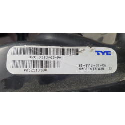 Toyota Venza Right Halogen Headlight 2009-2012