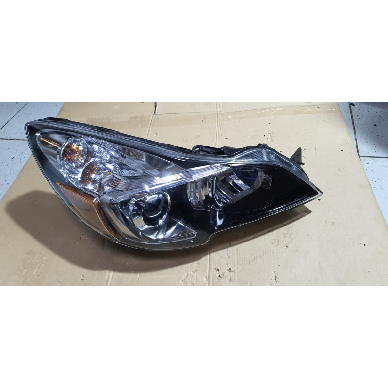 84001AJ22A Subaru Legacy Right Black Bezel Halogen Headlight 2013-2014