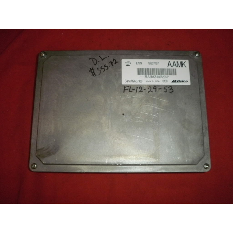 12637157 Cadillac CTS Engine Computer 2010-2013 12637106