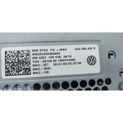 5C0035200B Volkswagen Passat Navigation Radio Receiver 2016-2017