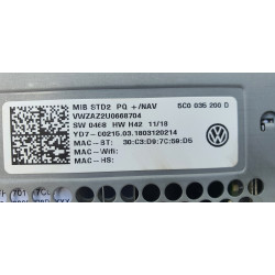 5C0035200D Volkswagen Jetta Radio Media CD Receiver 2016-2019