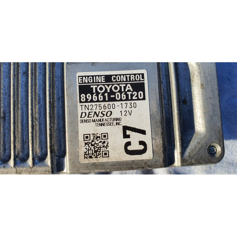 89661-06T20 Toyota Camry Engine Computer ECM Module 2015