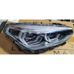 8739658 BMW X3 Right Full LED Adaptive Headlight 2018-2021 8739658-03