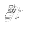 68409818AD Dodge Challenger Center Console Jumper Wiring 2019-2023