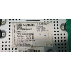 94510903 Chevrolet Sonic Radio Receiver Display Screen 2015-2016