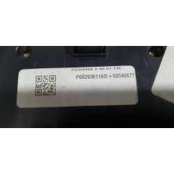 68293611AD Dodge Challenger AC Heater Climate Audio Control 2019-2023