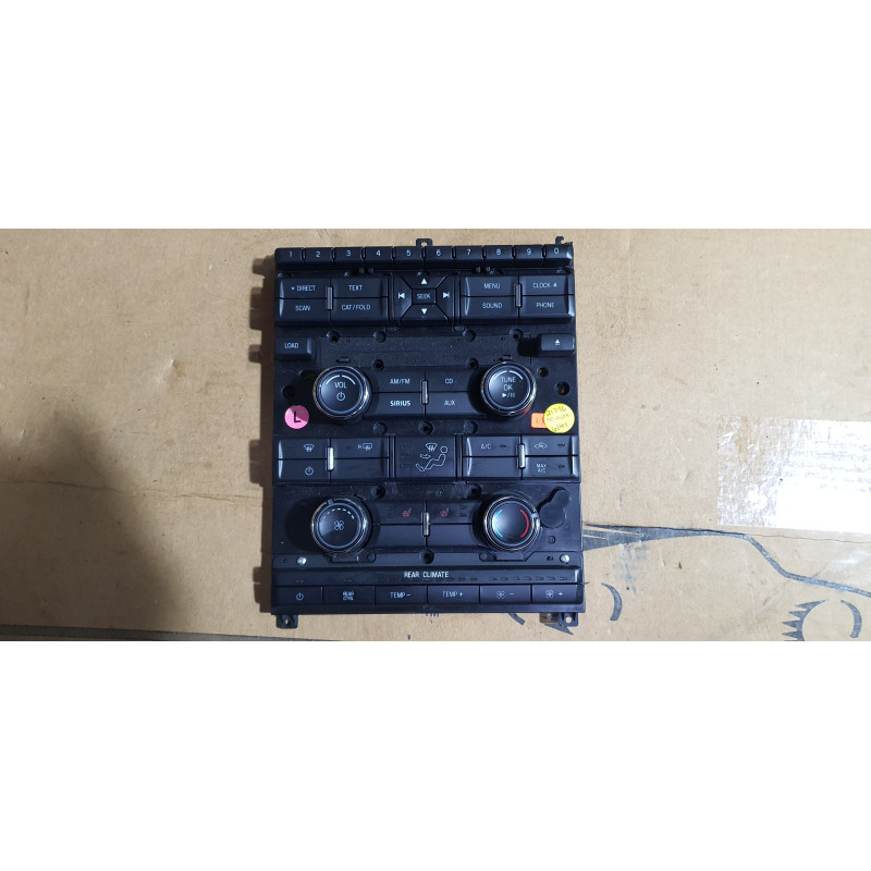 8A8T-18A802-BCW Ford Flex Audio Info Media AC Heater Climate Control Panel