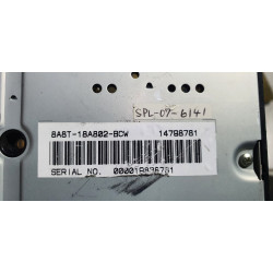 8A8T-18A802-BCW Ford Flex Audio Info Media AC Heater Climate Control Panel